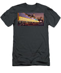Golden Nugget Casino Fremont Street Side At Dusk 1970 Aloha Art T-Shirt
