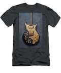 Golden Textured Guitar Elvis Presley King Eliana Haines T-Shirt