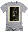 Golem Descending Dark Stone Stairs Into Mystery Au1 Historic Illustrations T-Shirt