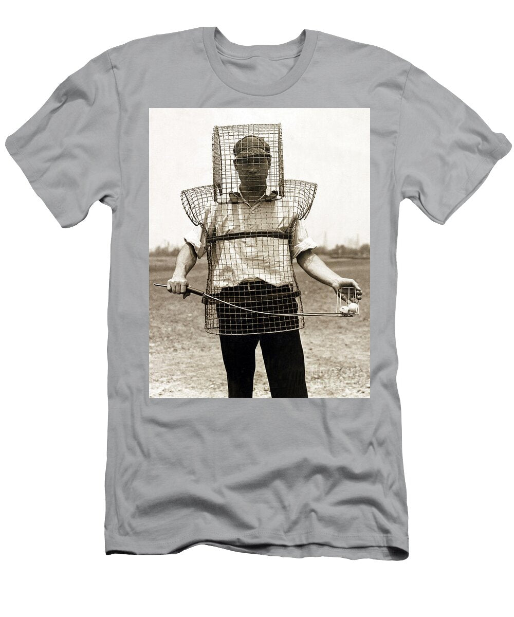 Golf Caddy Armor 1920s Science Source T-Shirt