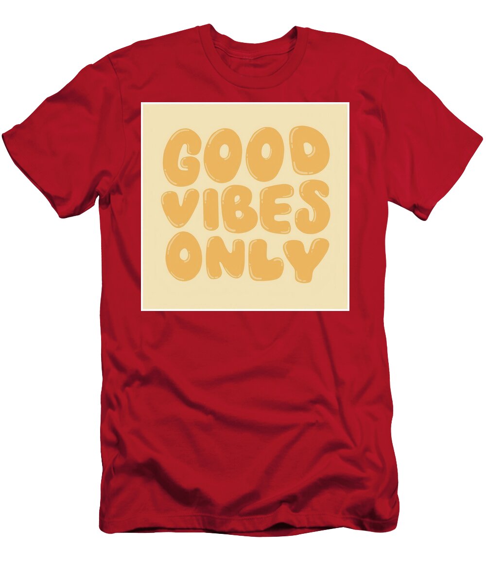 Good Vibes Only Yellow Jessica Ward T-Shirt