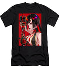 Goodness Cunning Anime Girl Samurai Waifu Japanese Aesthetic Otaku Kawaii Retro Ezone Prints T-Shirt