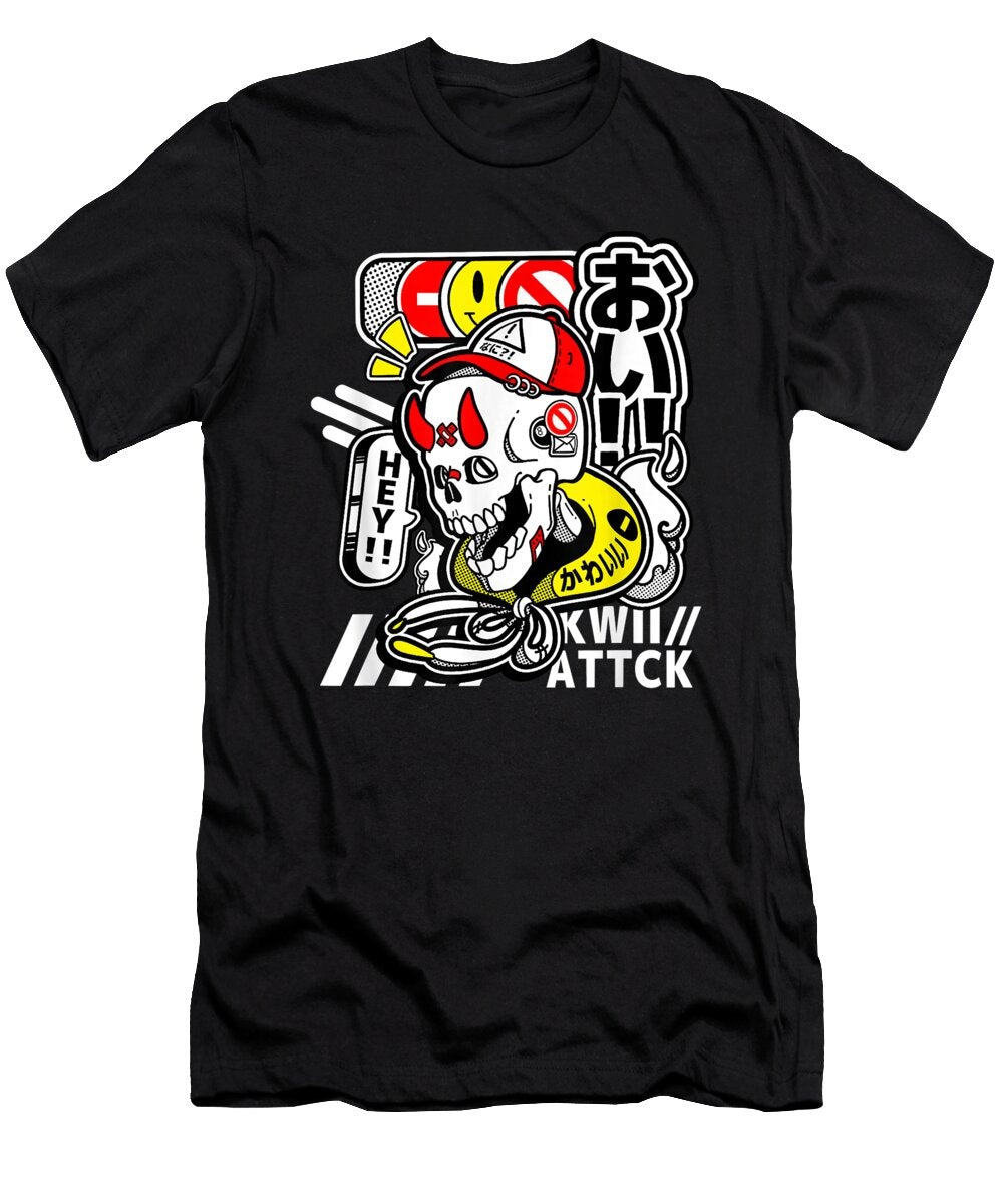 Goodness Cute Harajukyo Urban Japanese Streetwear Anime Cute Fan Ezone Prints T-Shirt
