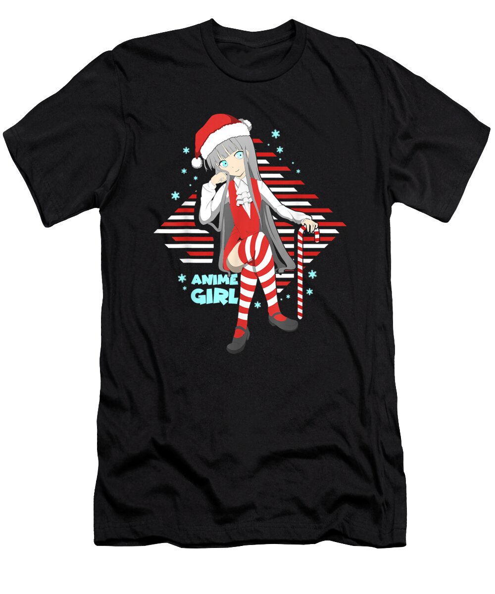 Goodness Poetic Kawaii Anime Girl Anime Lover Japanese Otaku Christmas Anime Gift Ezone Prints T-Shirt