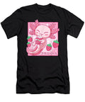 Goodness Poetic Kawaii Axolotl Strawberry Milk Shake Carton Japanese Anime Cool Gifts Ezone Prints T-Shirt