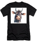 Goofy Cartoon Bull with Wide Eyed Expression Keen Ducking T-Shirt