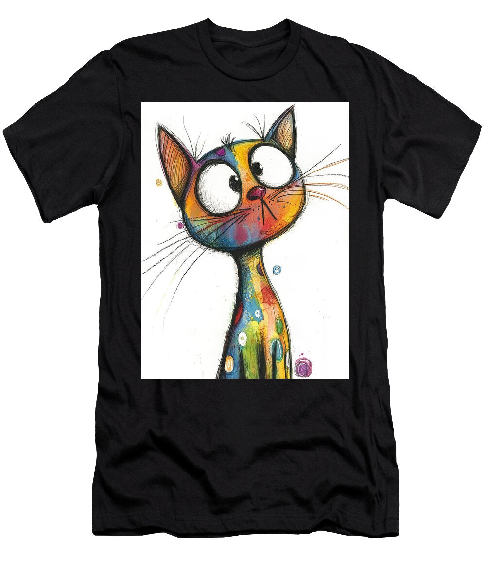 Goofy Cat Carl Lisa S Baker T-Shirt