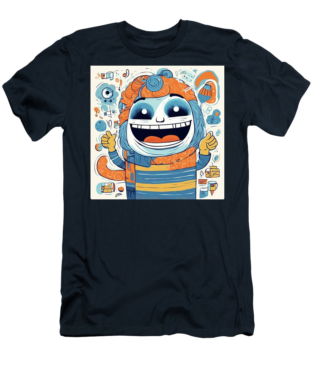 Goofy Crazy Monster Child Otn Designs T-Shirt
