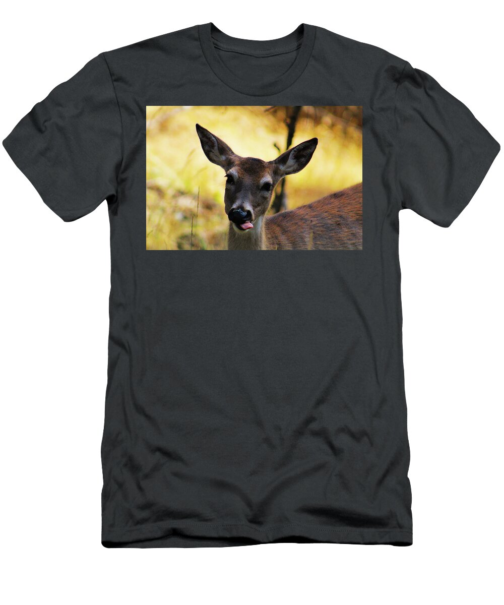 Goofy Deer Accalia Carter T-Shirt