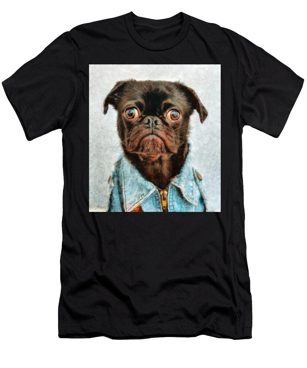 Goofy Dog Series Ian Kydd Miller T-Shirt