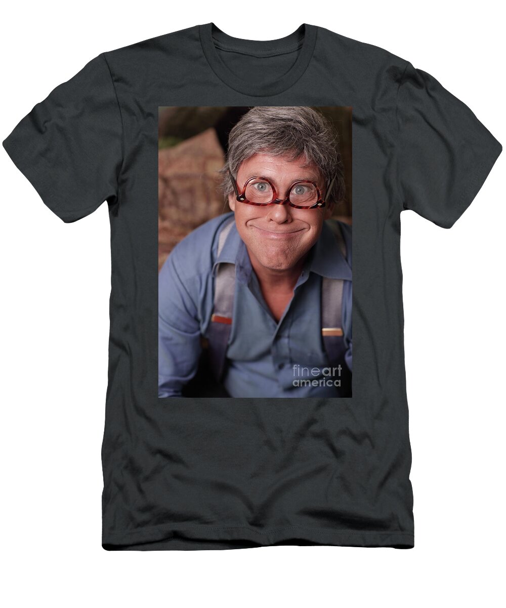 Goofy Faces Photo Print Felix Mizioznikov T-Shirt