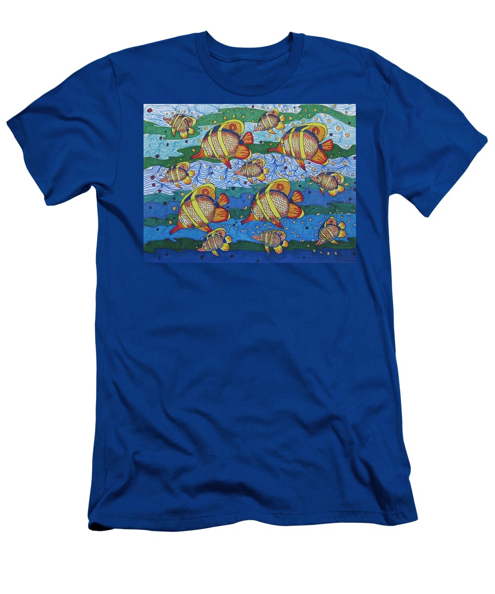 Goofy Fish Judy Leroux T-Shirt