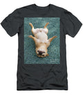 Goofy Frenchie Rolling on Its Back with Playful Posture Yuval Helfman T-Shirt