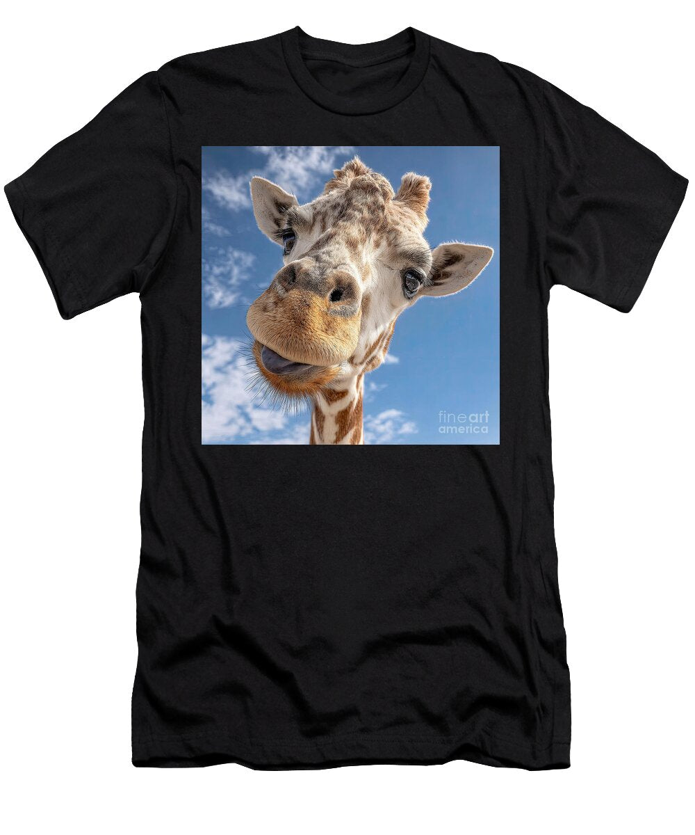 Goofy Giraffe Elisabeth Lucas T-Shirt