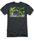 Goofy Great Blue Heron Chick Heather Earl T-Shirt