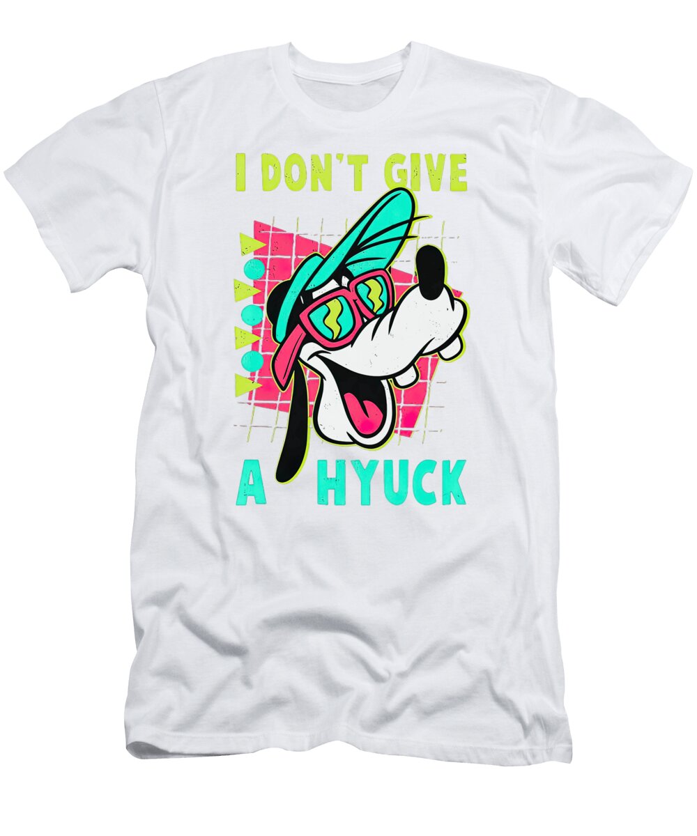 Goofy I Dont Give a Hyuck Retro 90s Vintage Boy Frank Stewart T-Shirt