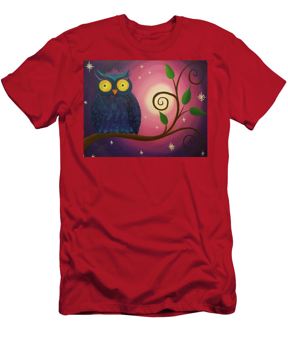 Goofy Owl Courtney Chandler T-Shirt