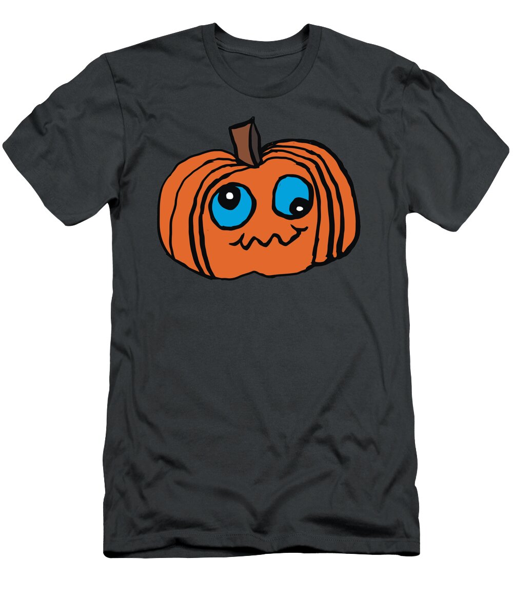Goofy Pumpkin Ellin Robin T-Shirt
