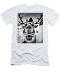 Goofy Reindeer in Snow Yahya Coraleigh T-Shirt