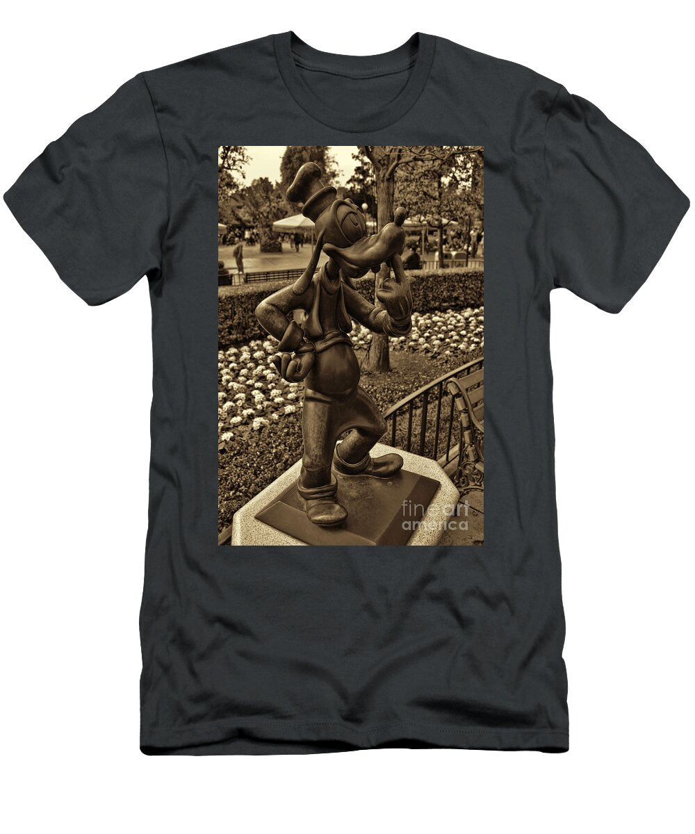 Goofy Statue Tommy Anderson T-Shirt