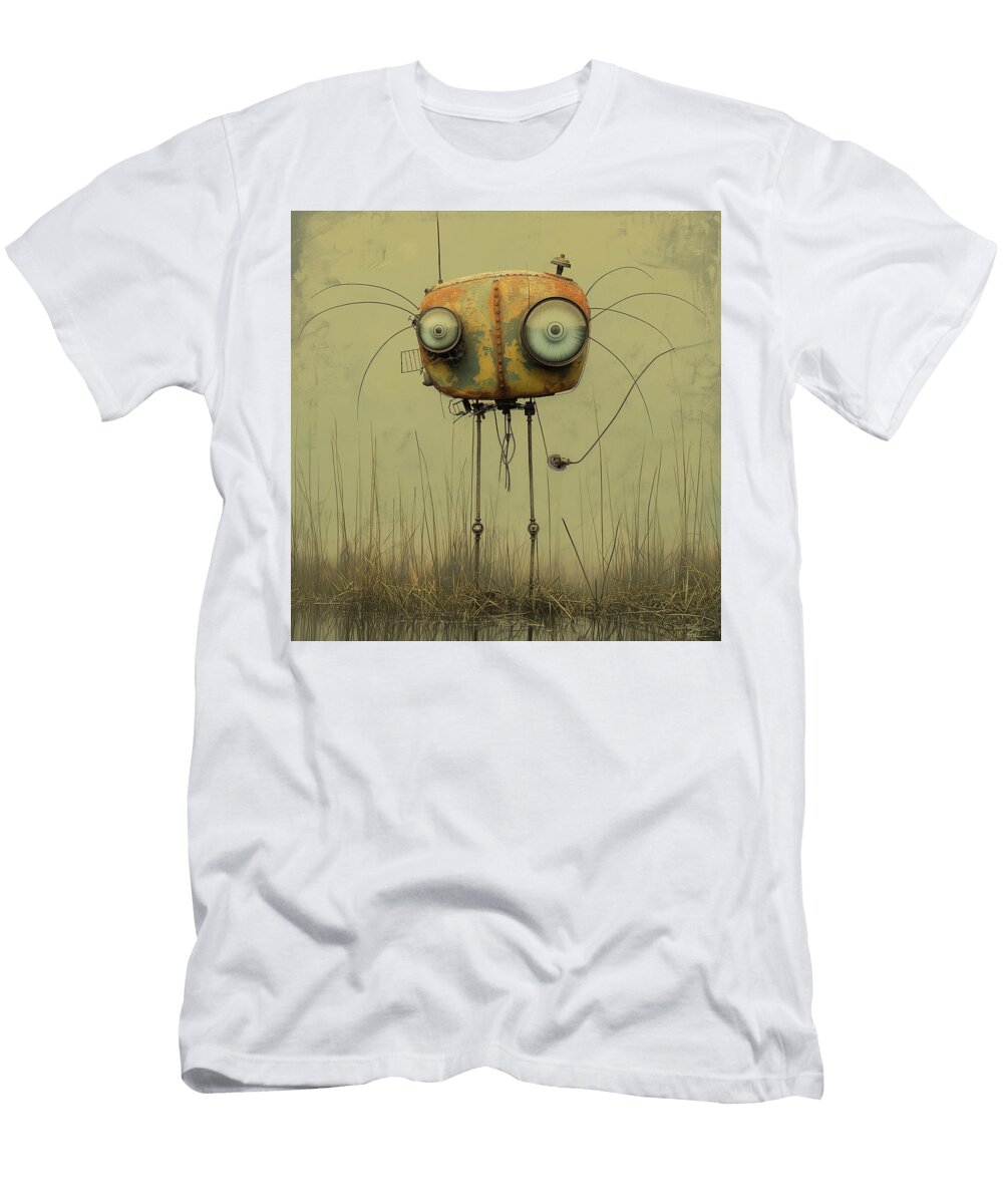 Goofy Swamp Robot Sci 413 Yo Pedro T-Shirt