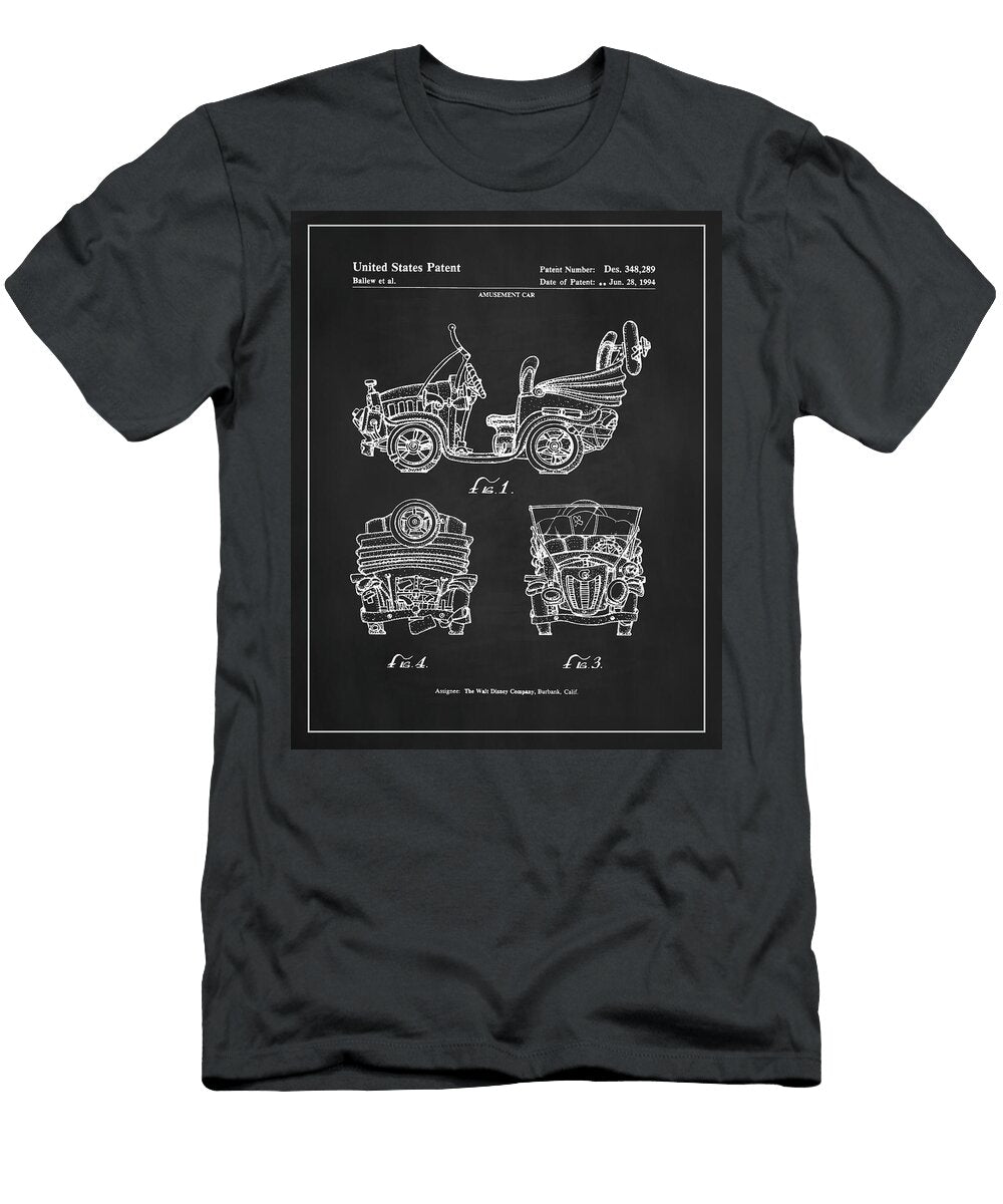 Goofys Garage Car Patent Dale Kincaid T-Shirt