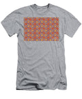 Gray Yellow Geometric Wacky Circle Pattern V20 Petite Patterns T-Shirt