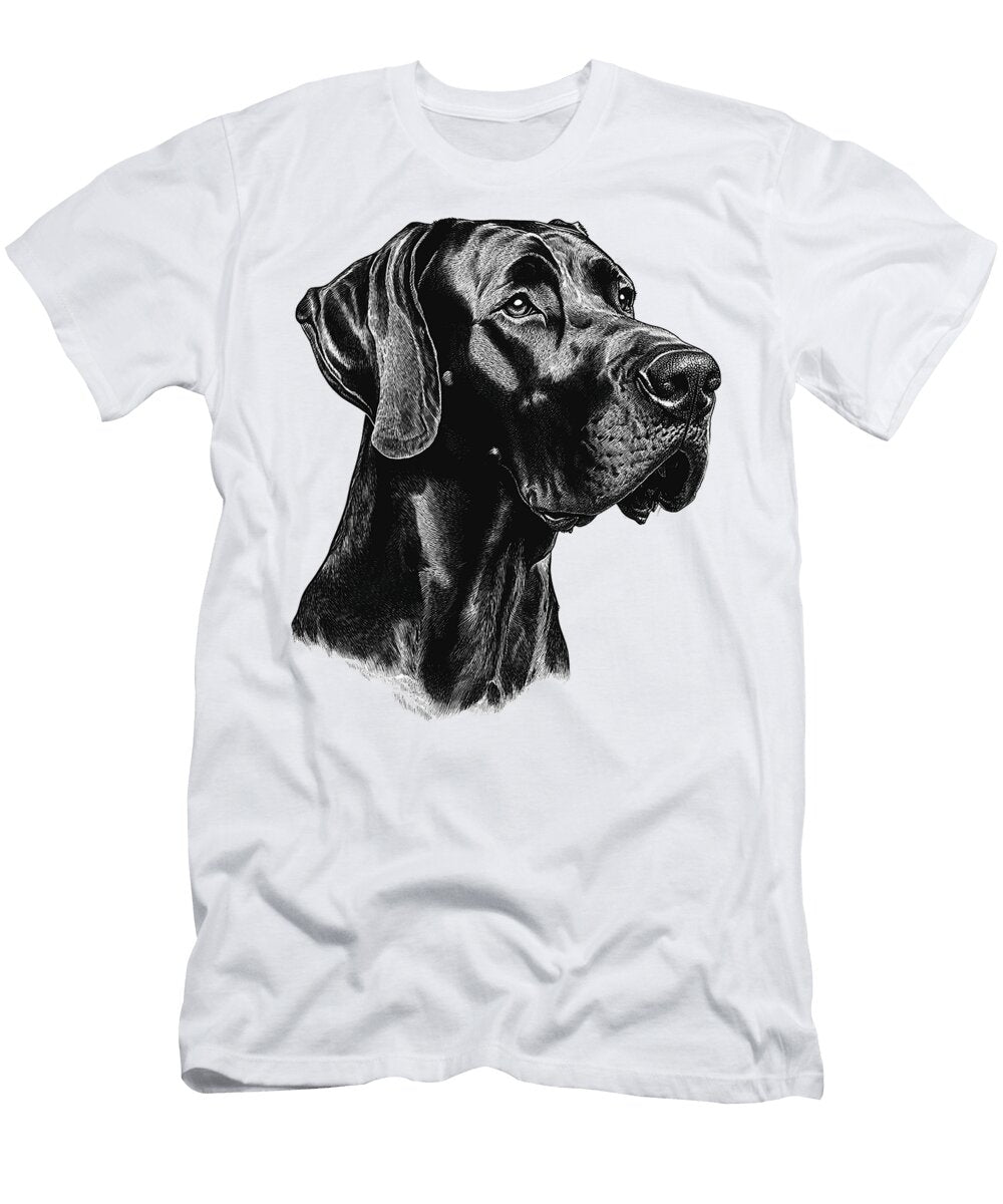Great Dane Dog Graphic Pet Illustration Great Studi Alex T-Shirt