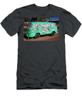Green VW Van Covered in Stickers Garry Gay T-Shirt