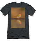 Green Winged Pytilia At Water Zimanga Private Game Ann Steve Toon Natureplcom T-Shirt