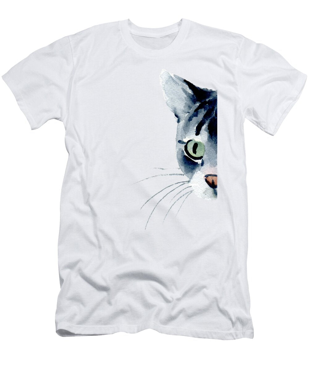 Grey Cat D Rogers T-Shirt
