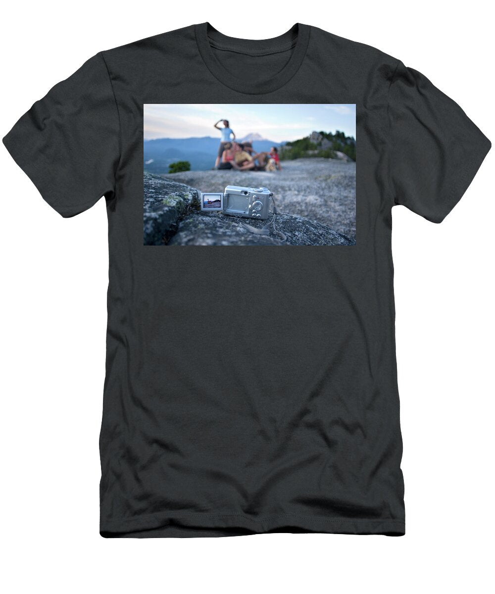 Group of People Having Fun Taking Justin Bailie T-Shirt