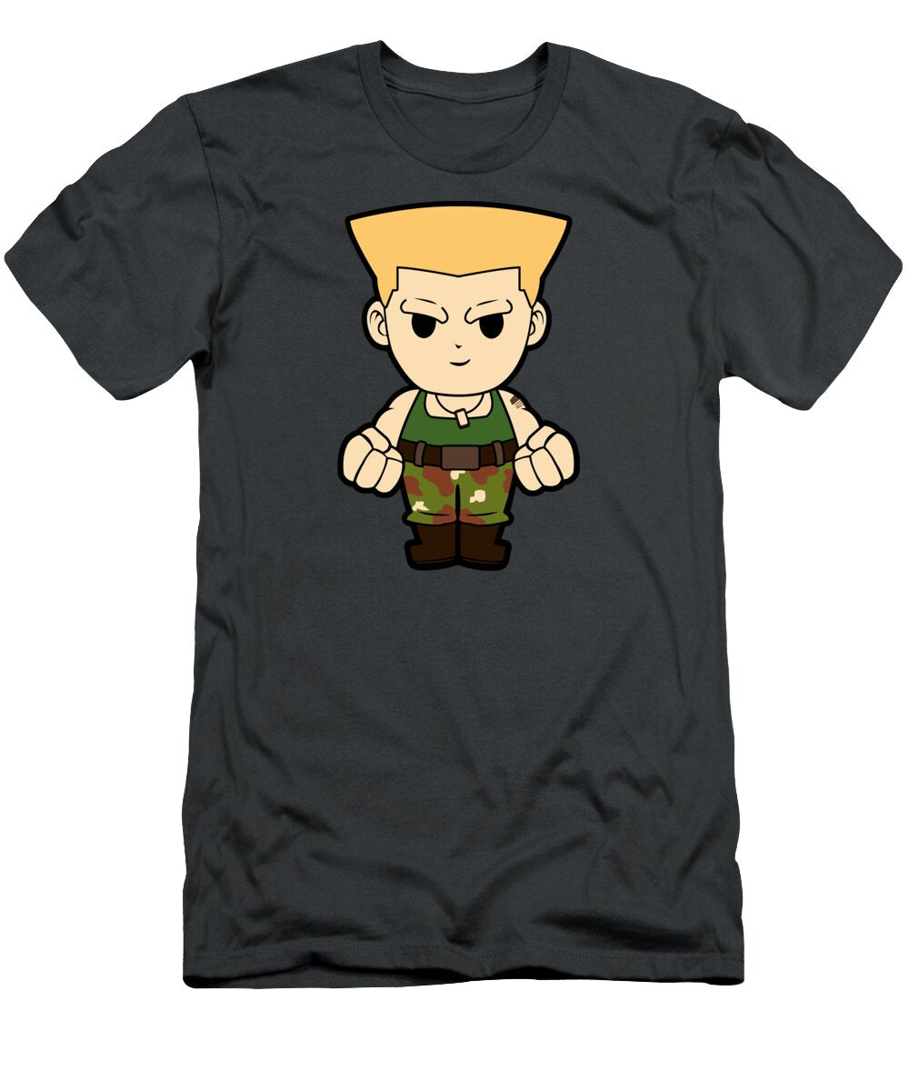 Guile Chibi Geraldine T Somerville T-Shirt