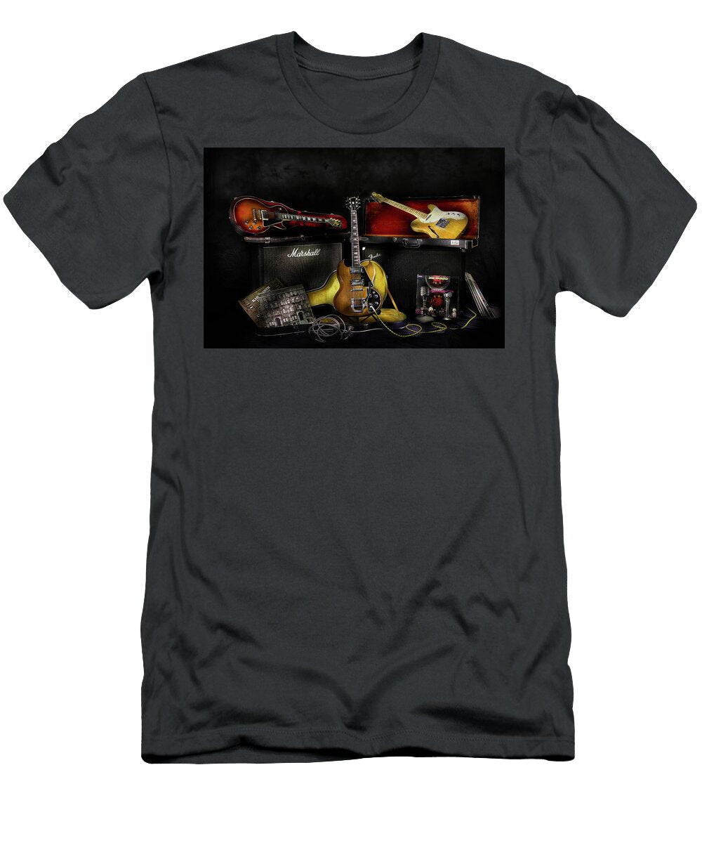 Guitars and Amps Steve Templeton T-Shirt
