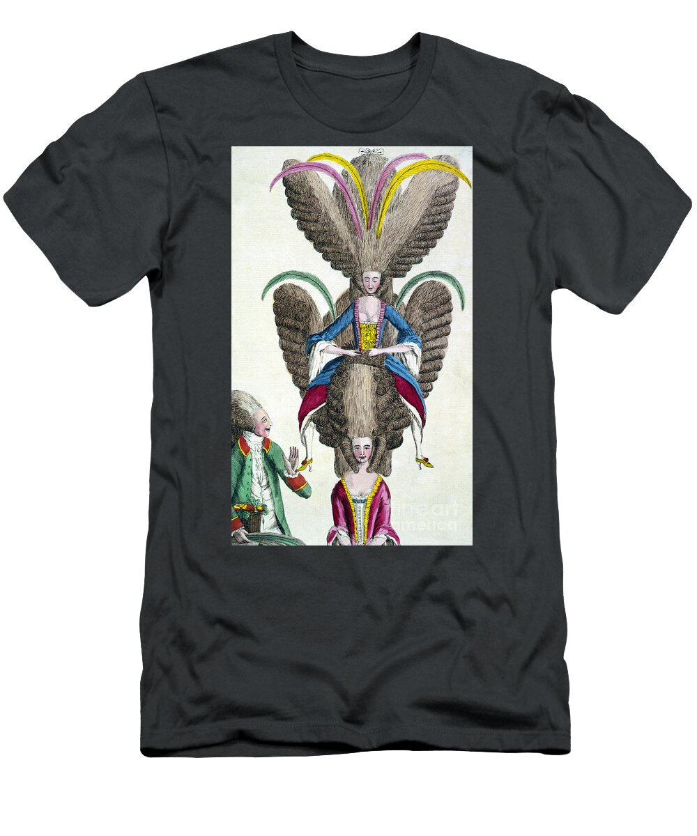 Hairstyle 18th Century Science Source T-Shirt