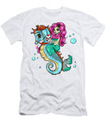 Halloween Skeleton Mermaid Dnt Prints T-Shirt