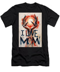 Hands with I Love Mom Text Gull G T-Shirt