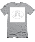 Hands with Wine Glass Toasting Drawing Aloysius Patrimonio T-Shirt