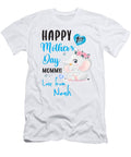 Happy 1st Mothers Day Mommy Love From Noah Licensed Art T-Shirt