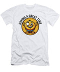 Happy Cartoon Character Illustration Mounir Khalfouf T-Shirt