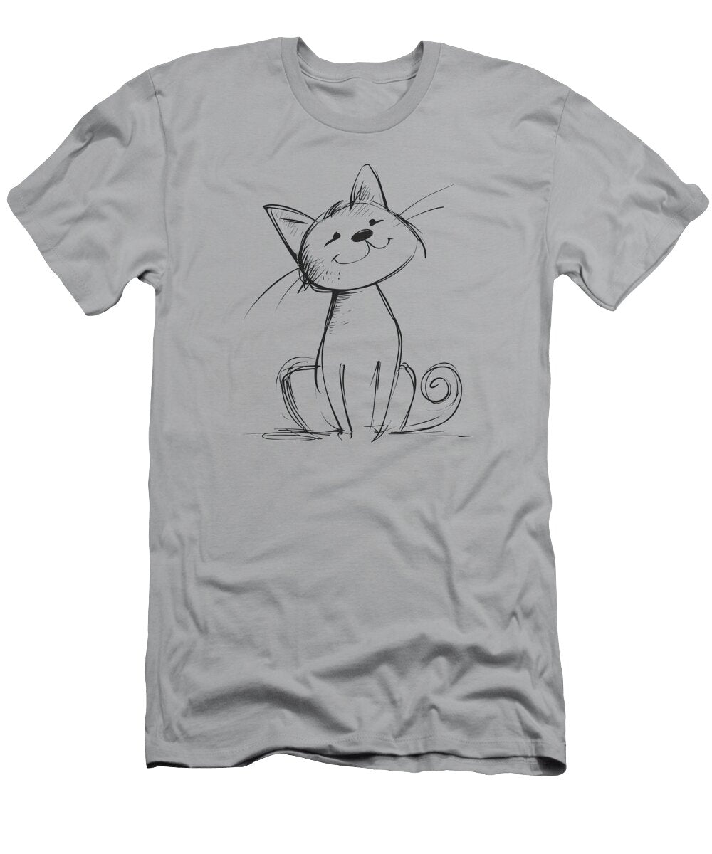 Happy Cat Lisa S Baker T-Shirt