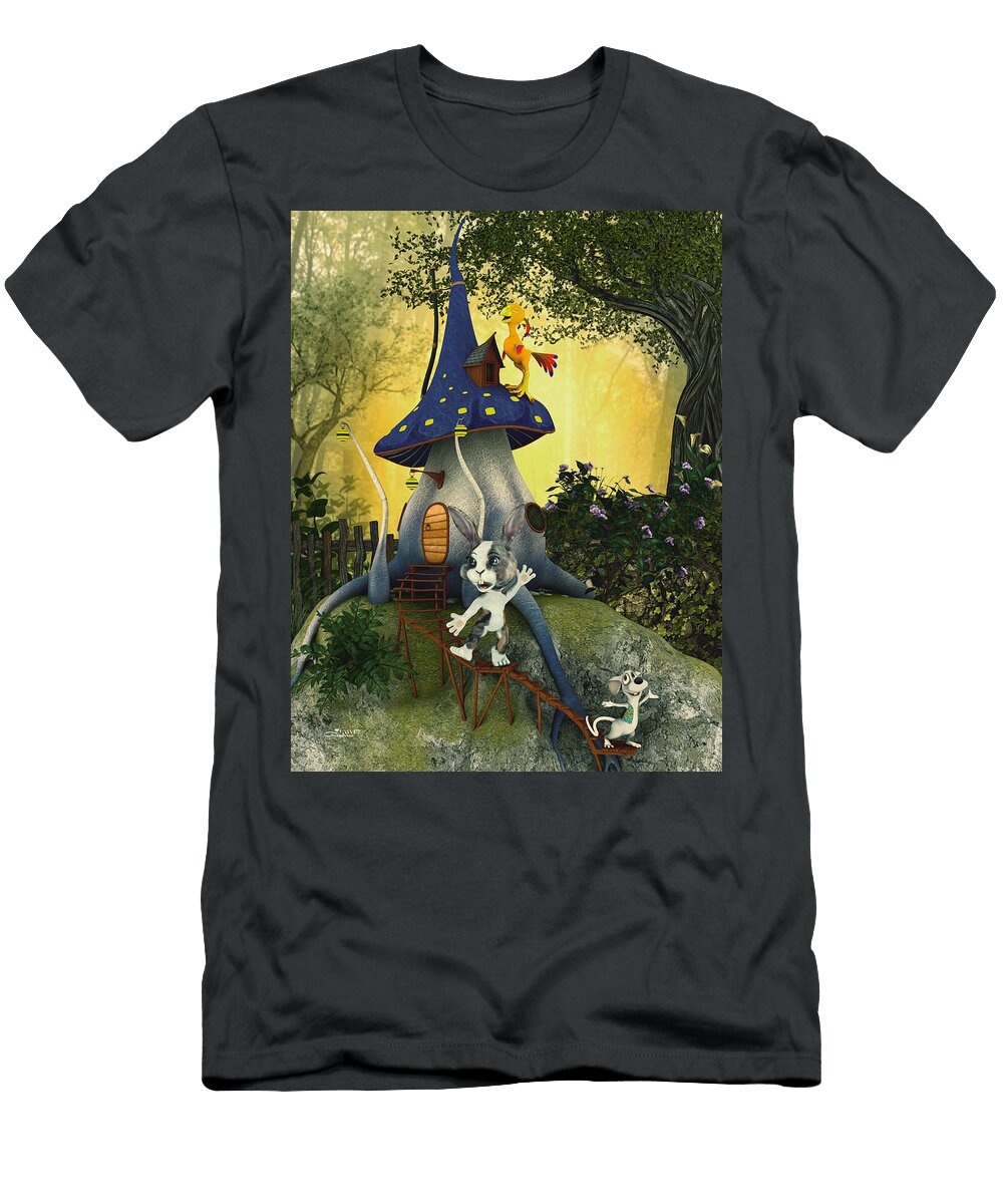 Happy Forest Dwellers Jutta Maria Pusl T-Shirt