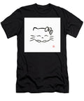 Happy Kawaii Hello Kitty Sumie Ink Painting Awen Fine Art Prints T-Shirt