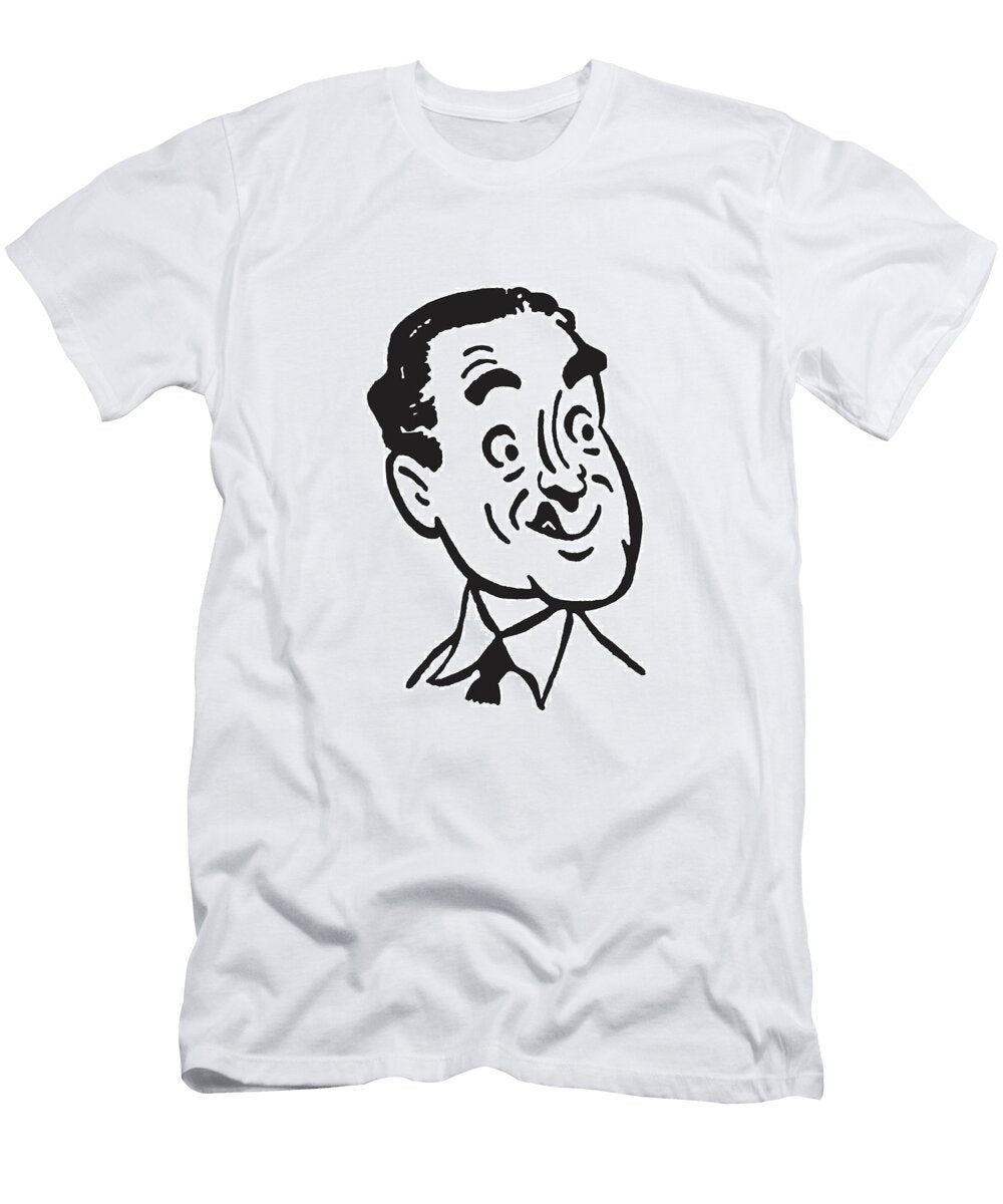 Happy Man with Tongue Out Csa Images T-Shirt