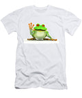 Happy Smiling Toon Frog Photocreo Michal Bednarek T-Shirt