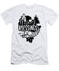 Harvest Blessings Bear Abundance Horn Pumpkin Corn Pine Tree Nature Jacob Zelazny T-Shirt