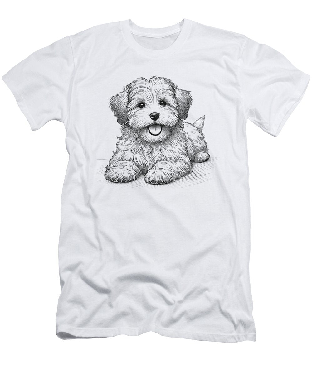 Havanese Puppy Dog Owner Design Idea Men Women Studi Alex T-Shirt