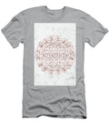 Heart Mandala on Marble 1 Decor Art Anitas and Bellas Art T-Shirt