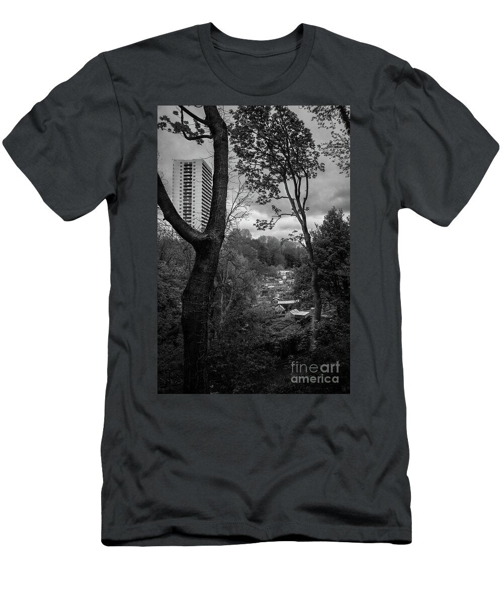Heaton Allotments Near Jesmond Dene Andrew Pounder T-Shirt