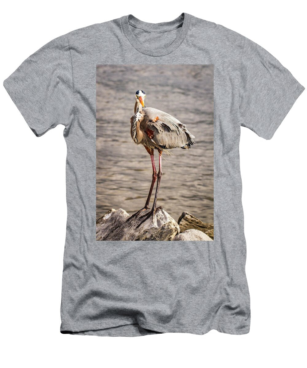 Heron Indignation Jean Noren T-Shirt